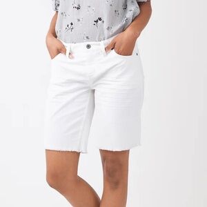 Carve Designs Oahu corduroy raw hem 10” shorts